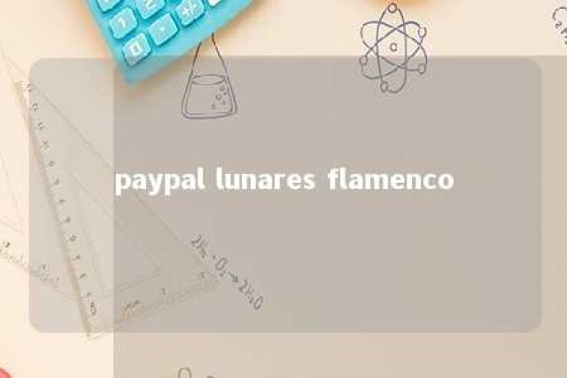 paypal lunares flamenco 